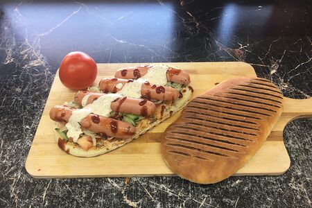 Ход-дог в лепёшке