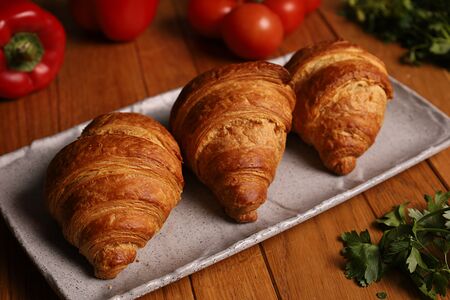 Круассан с шоколадным кремом