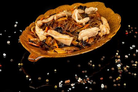 Фунчоза с курицей