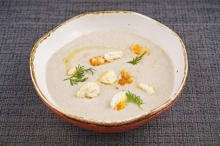 Крем-суп грибной