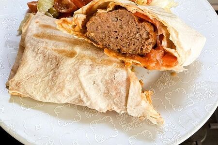 Шаурма с люля- кебаб (курица)