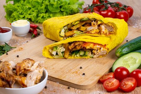 Шаурма Мясная большая