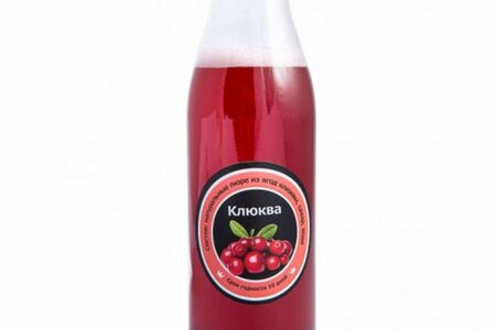 Морс из клюквы