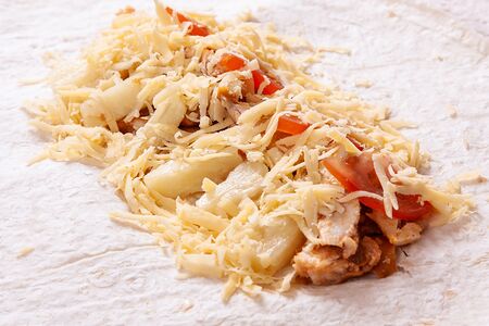 Гавайская шаурма