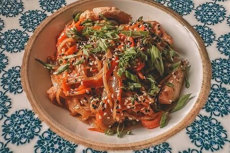 Вок с индейкой