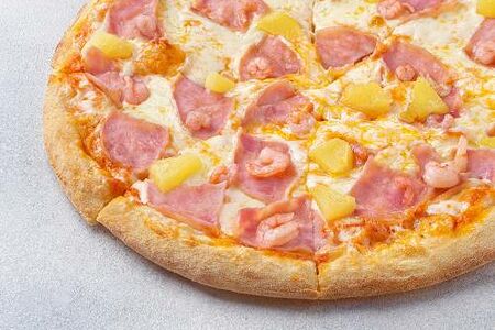 Пицца Гавайская на тонком