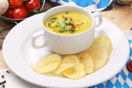 Постный суп Кукурузный чаудер