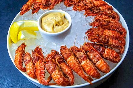 Креветка медведка х/к