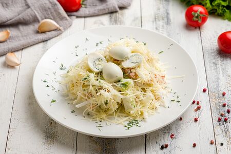 Салат Птичье гнездо