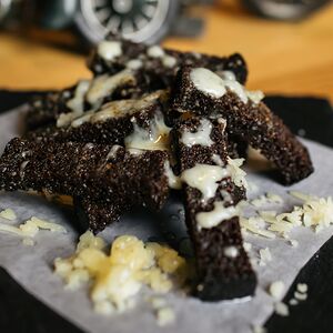 Гренки чесночные с сыром