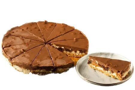 Пирожное Шоколадно-ореховое с солёной карамелью