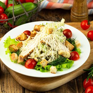 Цезарь с курицей