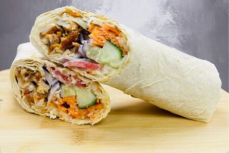 Двойная шаурма