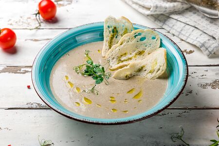 Суп-пюре грибной