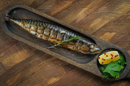 Скумбрия на мангале