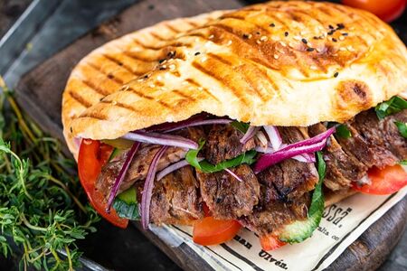 Донер с говядиной