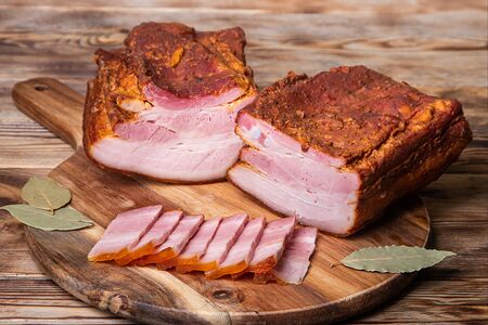 Грудинка домашняя копчёная 200 г