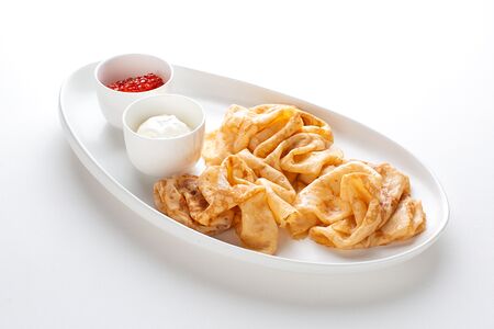 Блины с лососевой икрой