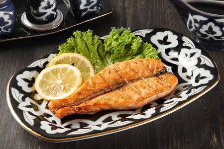 Форель на мангале