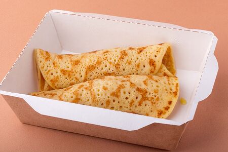 Блинчики с картофелем и беконом