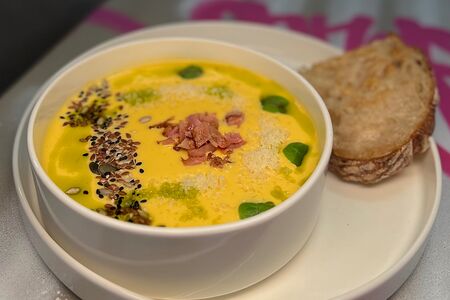 Сырный крем-суп