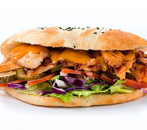 Донер карри в пите с говядиной