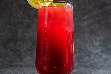 Лимонад Малина-ммбирь