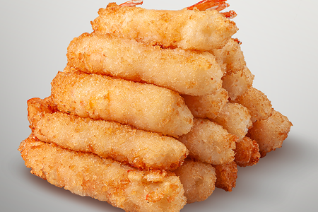 Креветки с хвостом в панировке