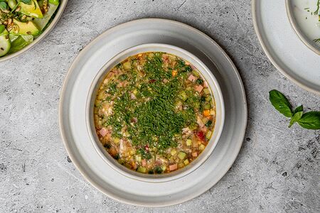 Окрошка на квасе