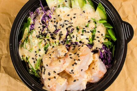 Поке с креветкой