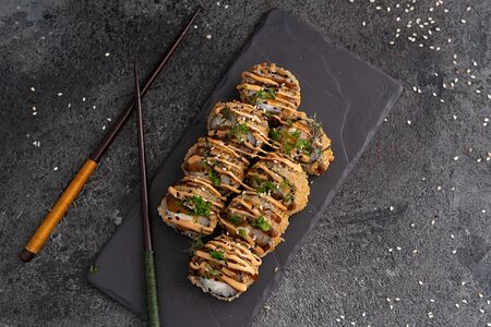 Жареный Креветка-угорь