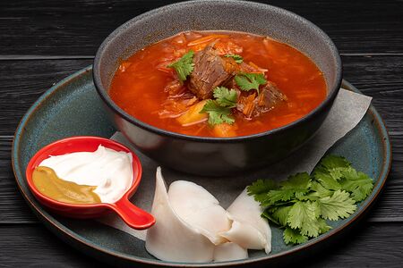 Суп Бурый с говядиной