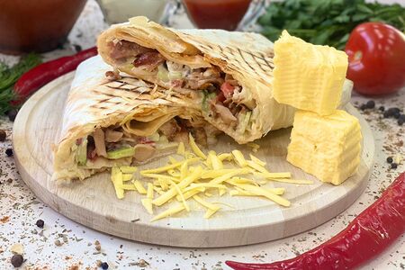 Шаурма с сыром