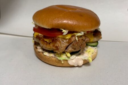 Бургер куриный