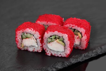 Калифорния с крабом (1/2 порции)