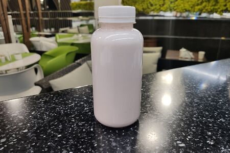 Молочный коктейль клубничный