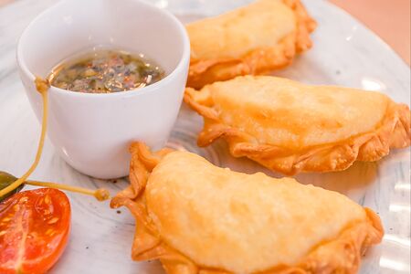 Испанские пирожки с сыром