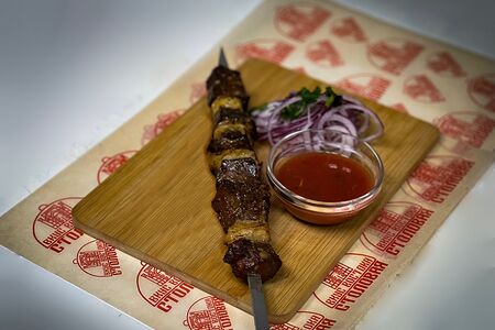 Шашлык из печени