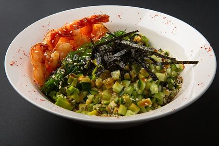 Поке с креветками