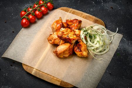 Шашлык из куриной грудки