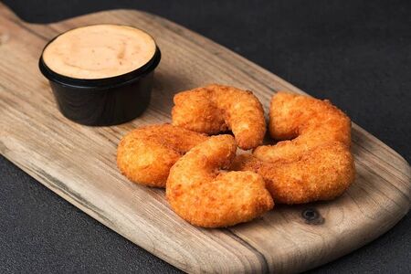 Креветки в панировке