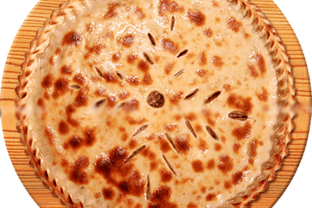 Осетинский пирог с рубленным мясом и картошкой