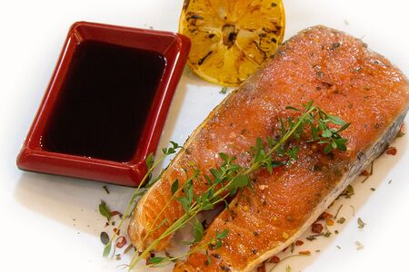 Лосось на гриле