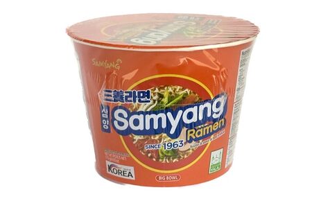 Лапша Samyang Биг боул острая со вкусом говядины