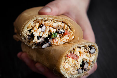 Буррито Roll BBQ с курицей