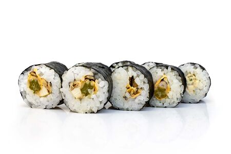 Хосомаки с мидиями