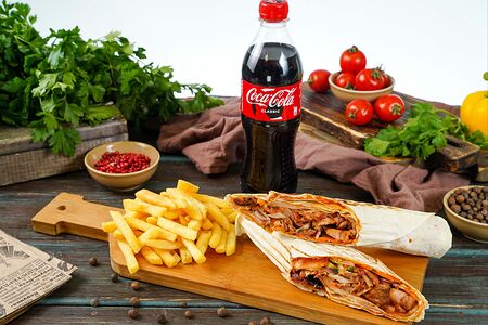 Набор Шаурма и картофель фри