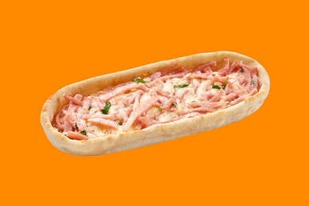 Пиццетта с ветчиной и сыром
