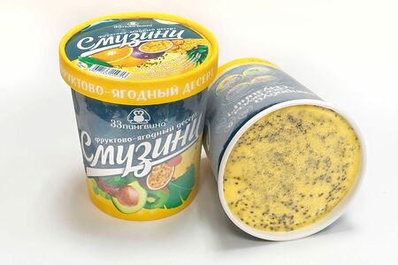 Смузини маракуя-ананас-апельсин-чиа