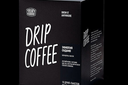 Дрип-кофе Tasty Coffee Эфиопия Сидамо